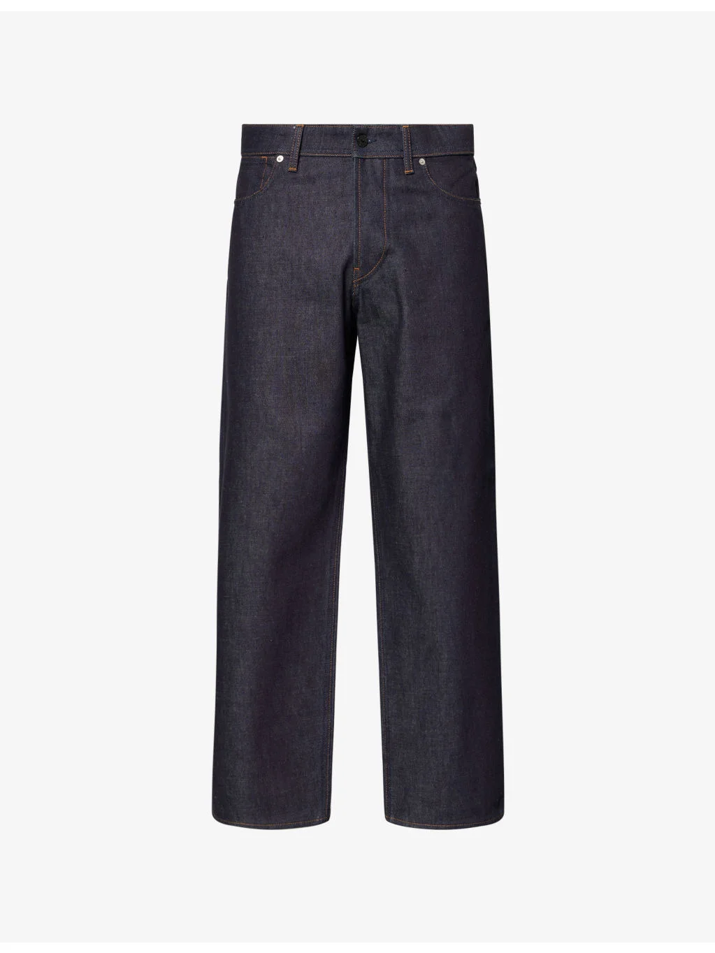 Raw Loose-Fit Denim Jeans - 1