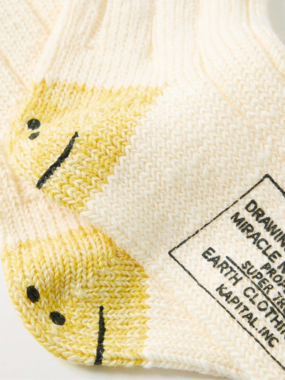 Kapital Intarsia-Knit Cotton-Blend Socks outlook