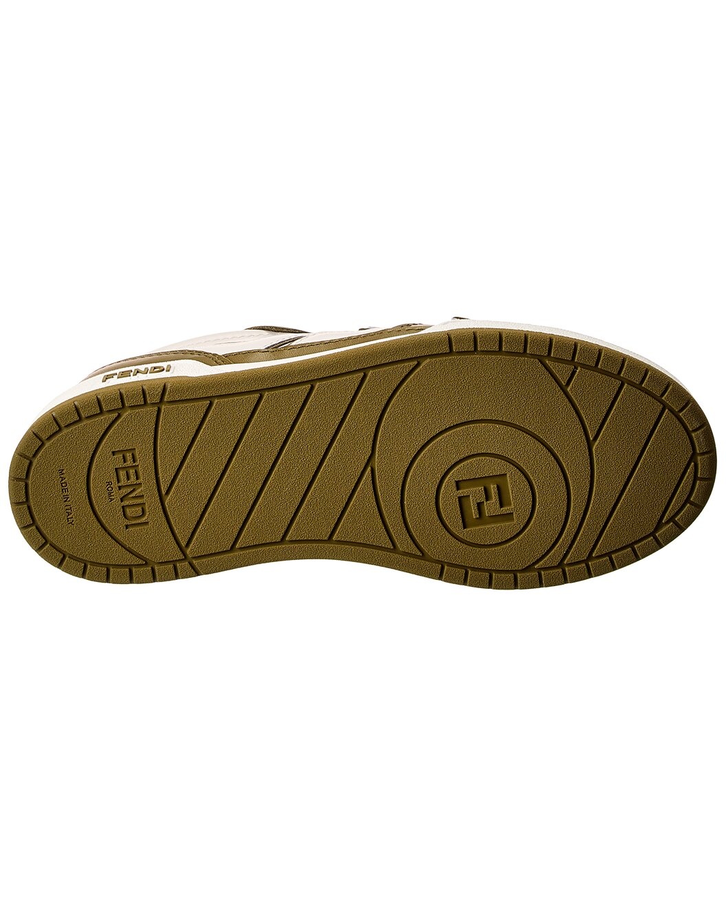 FENDI Match Leather Sneaker - 4