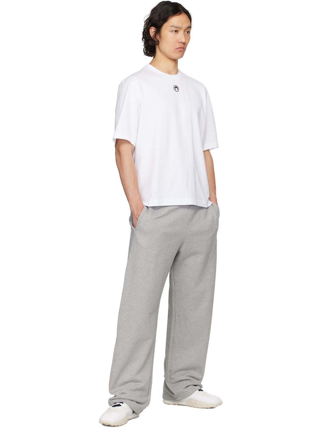 Gray Moon Logo Sweatpants - 4