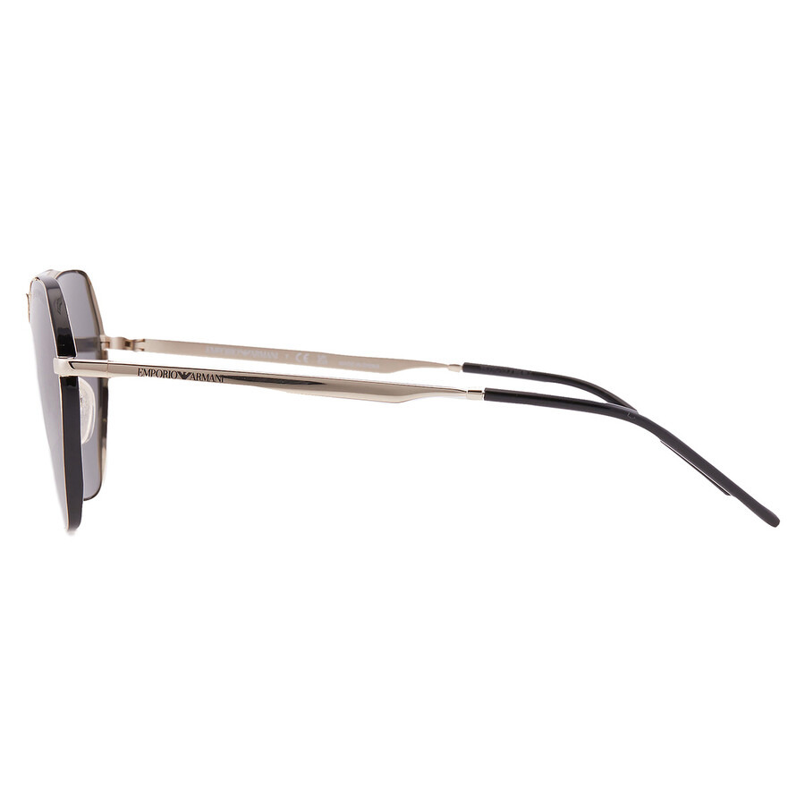 Emporio Armani Dark Grey Pilot Ladies Sunglasses EA2148 301387 56 - 4