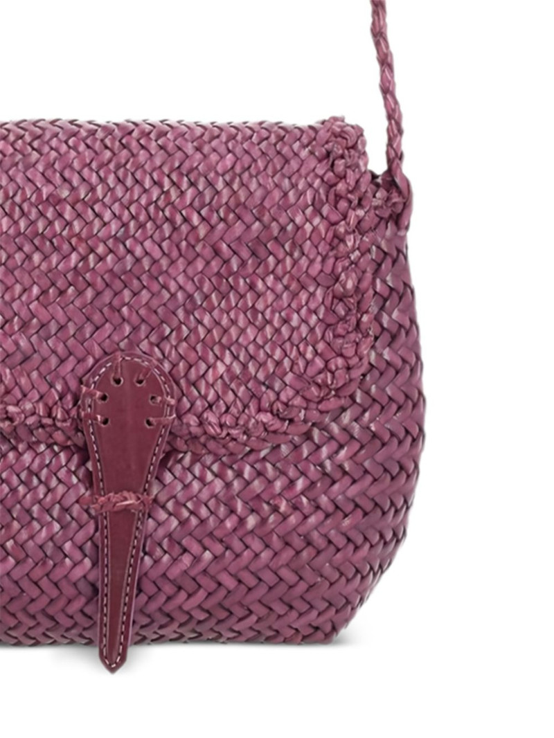 DRAGON DIFFUSION mini City woven braided shoulder bag outlook