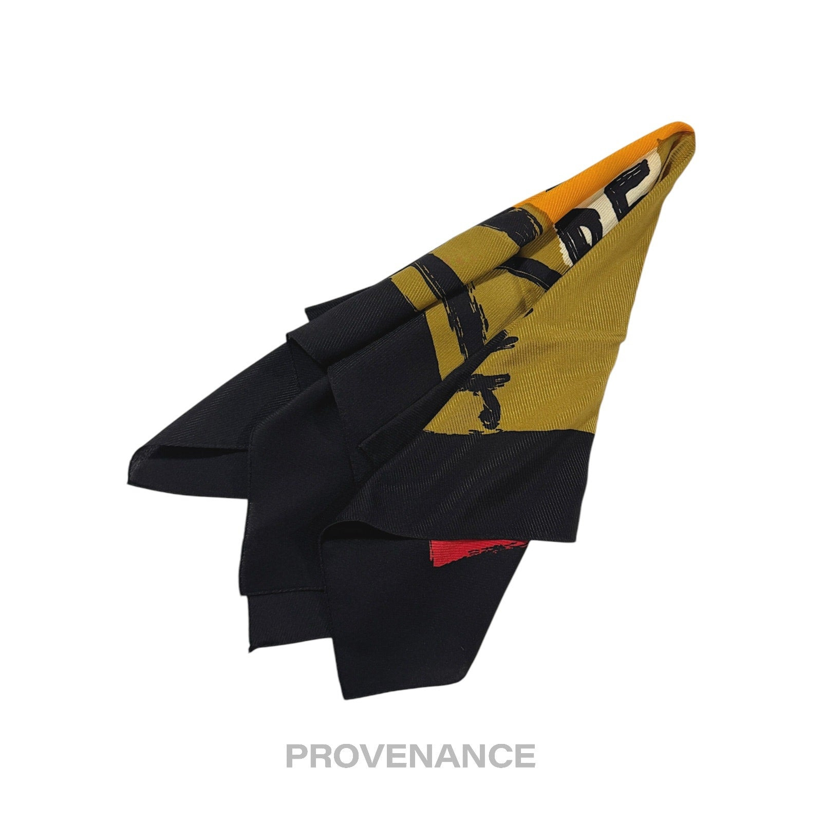 Yves Saint Laurent YSL Silk Scarf - Graffiti Multi 65 - 3