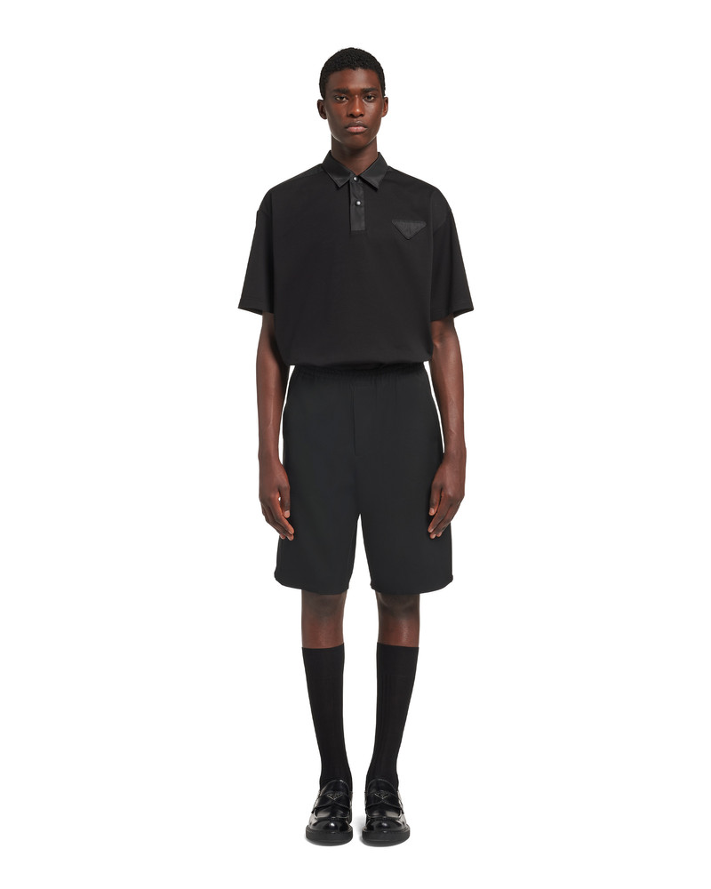 Prada Wool Bermudas outlook