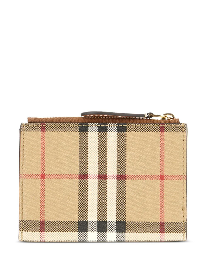 Burberry checkered wallet outlook