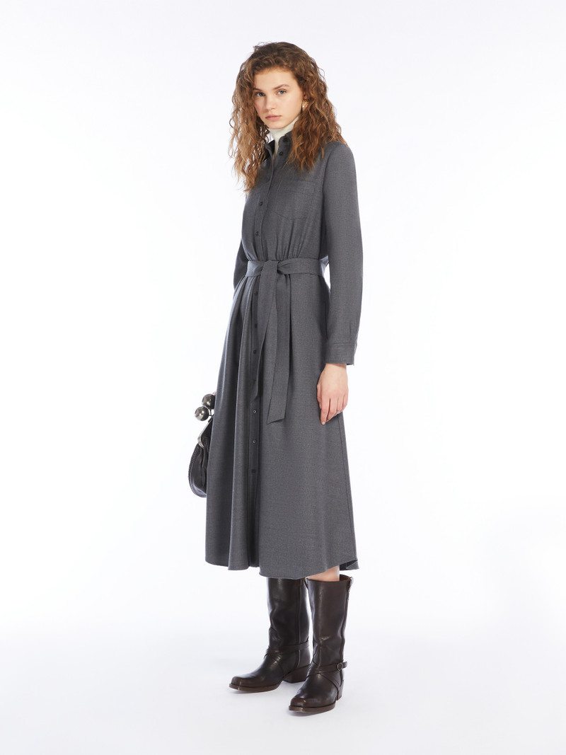 WEEKEND Max Mara ETIOPIA Wool shirt dress outlook