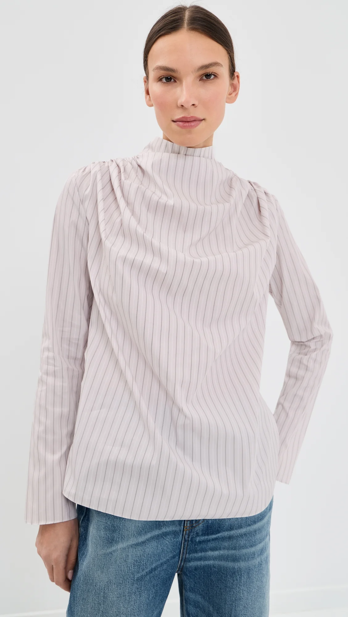 Penelope Draped Blouse - 1