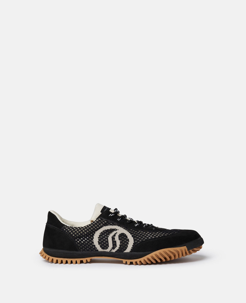 S-Wave Sport Mesh Panelled Sneakers 1