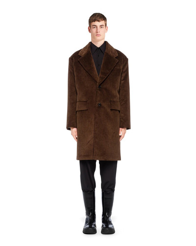 Prada Padded velvet coat outlook