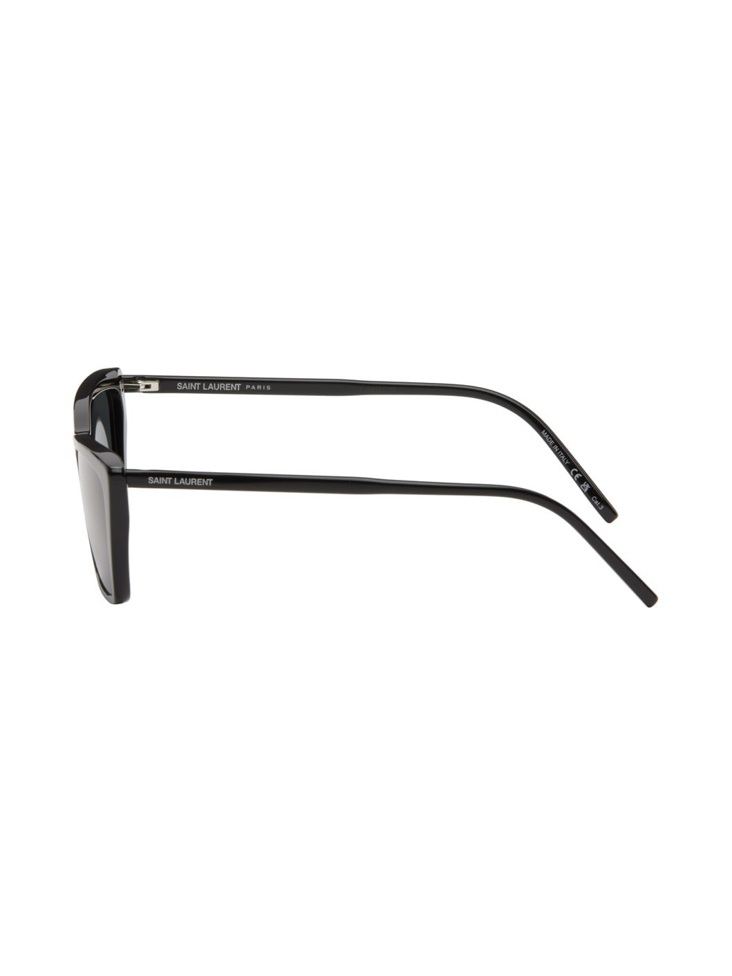 Black SL 737 Mica Thin Sunglasses - 3