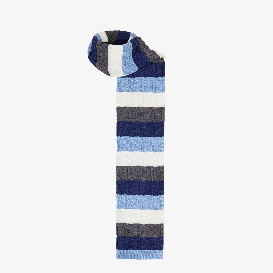 Multicolor wool scarf - 2