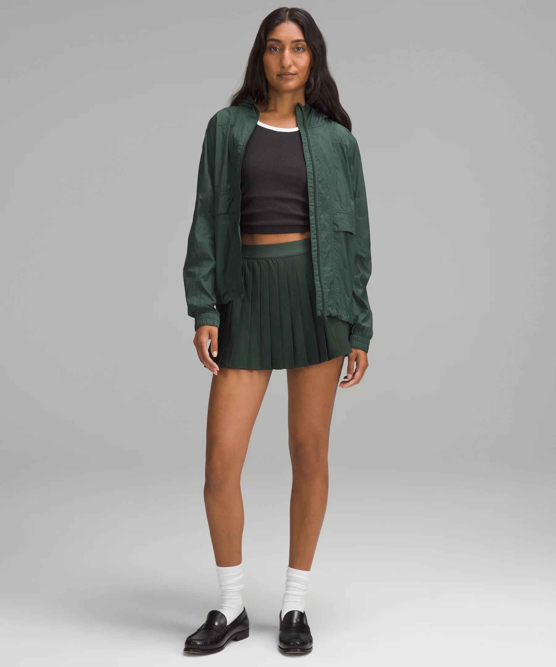 High-Rise Pleated Tennis Skirt - 2