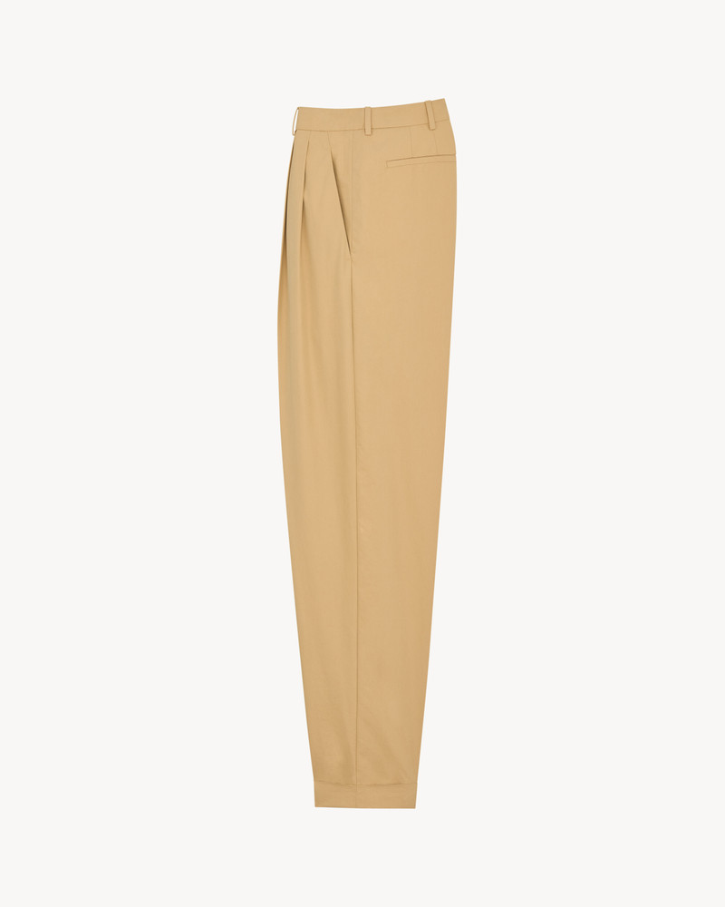 SLIM-FIT PANTS IN TECHNICAL COTTON 3