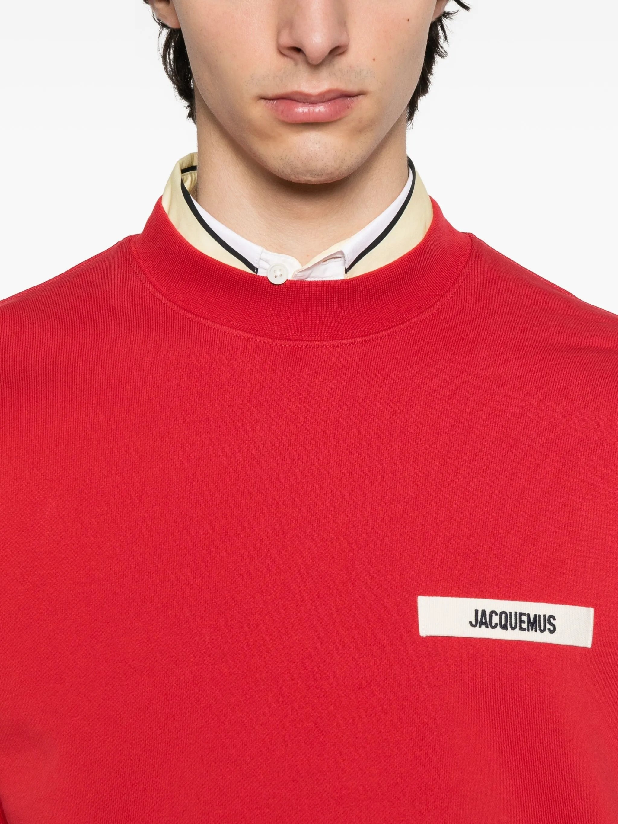 Jacquemus The Gros Grain Crew-neck Sweatshirt - 2