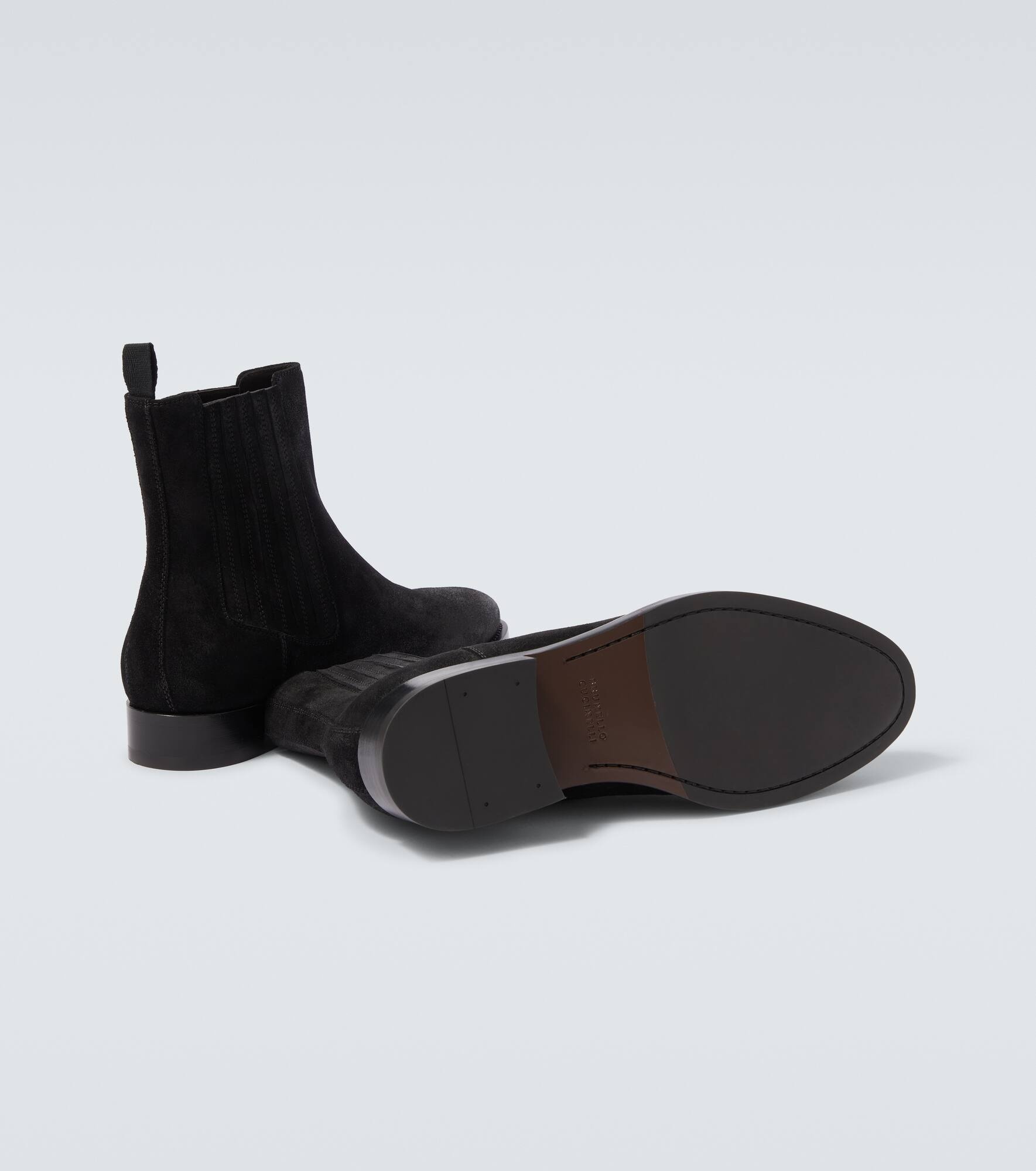 Suede Chelsea boots - 7
