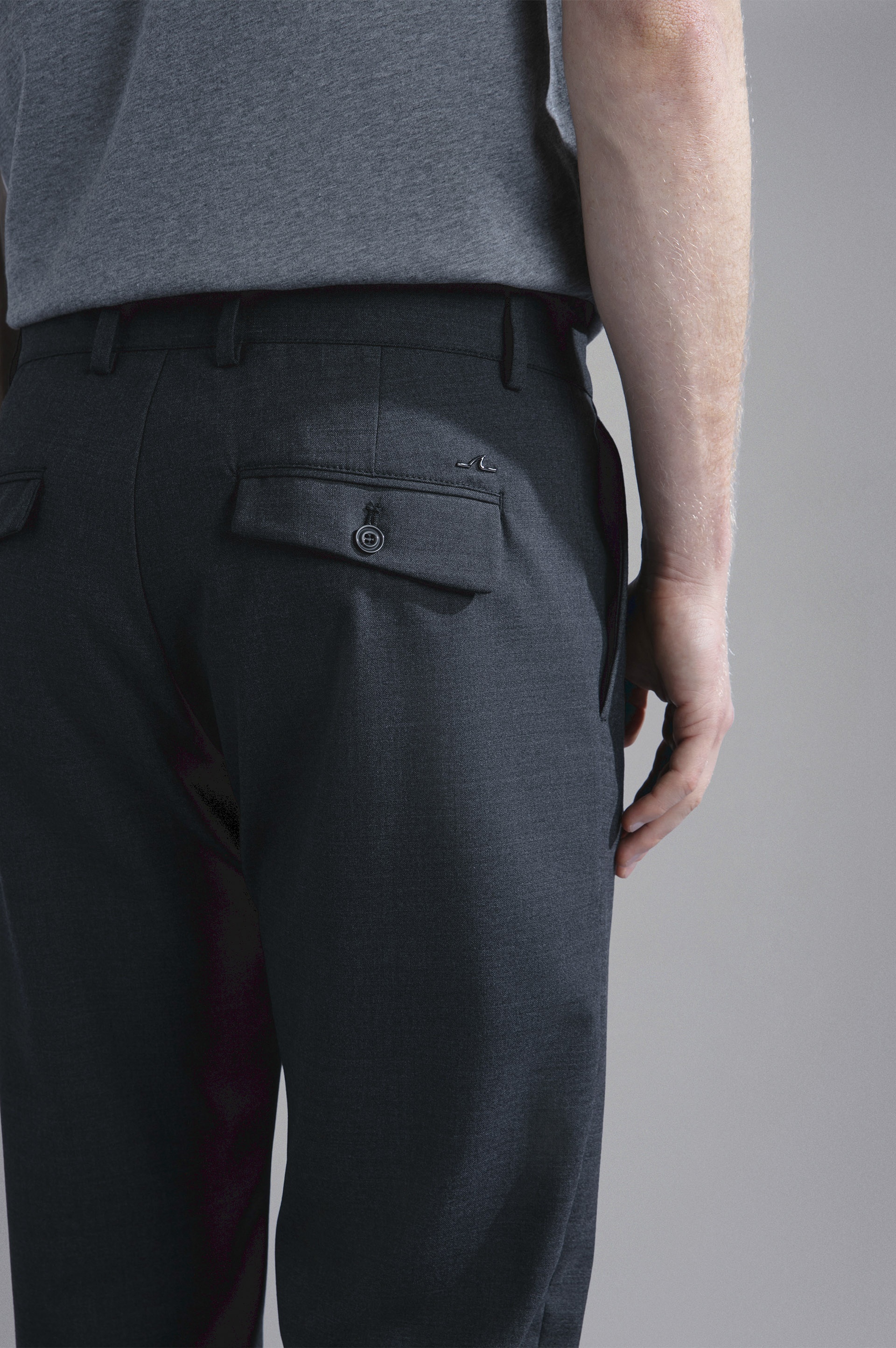 TECHNICAL WOOL TROUSERS - 4