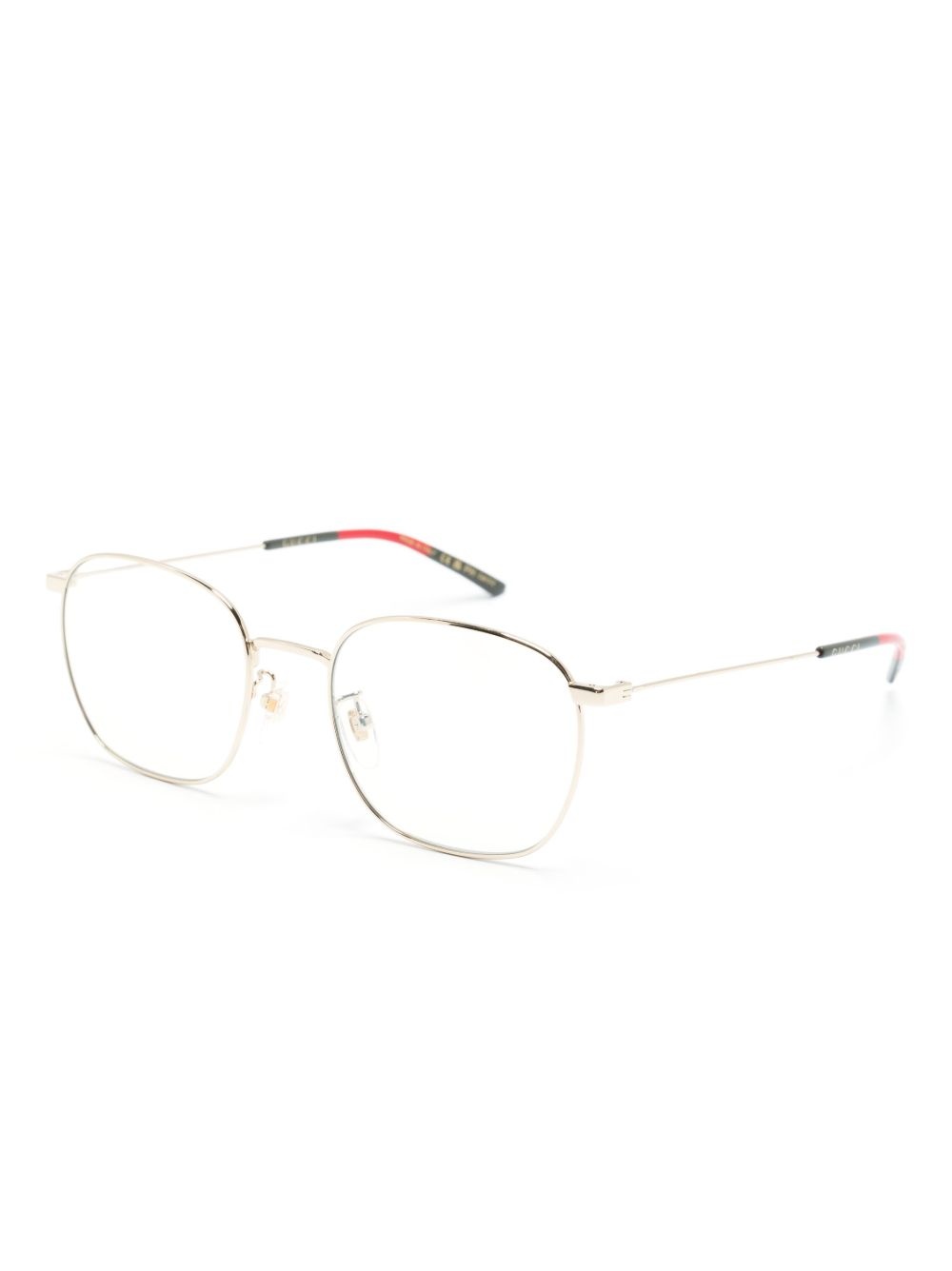 square-frame glasses - 2