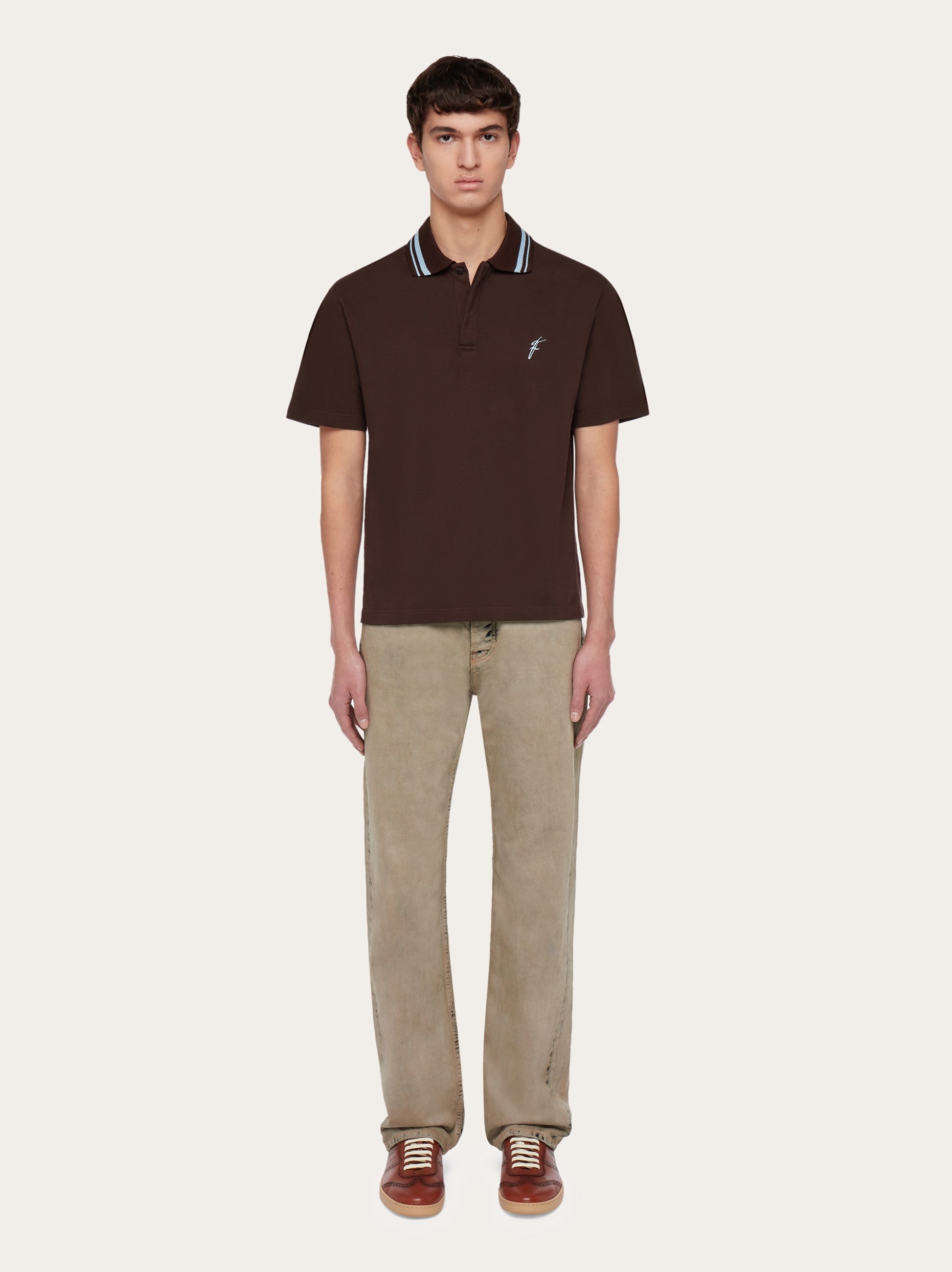 Organic cotton polo shirt - 5