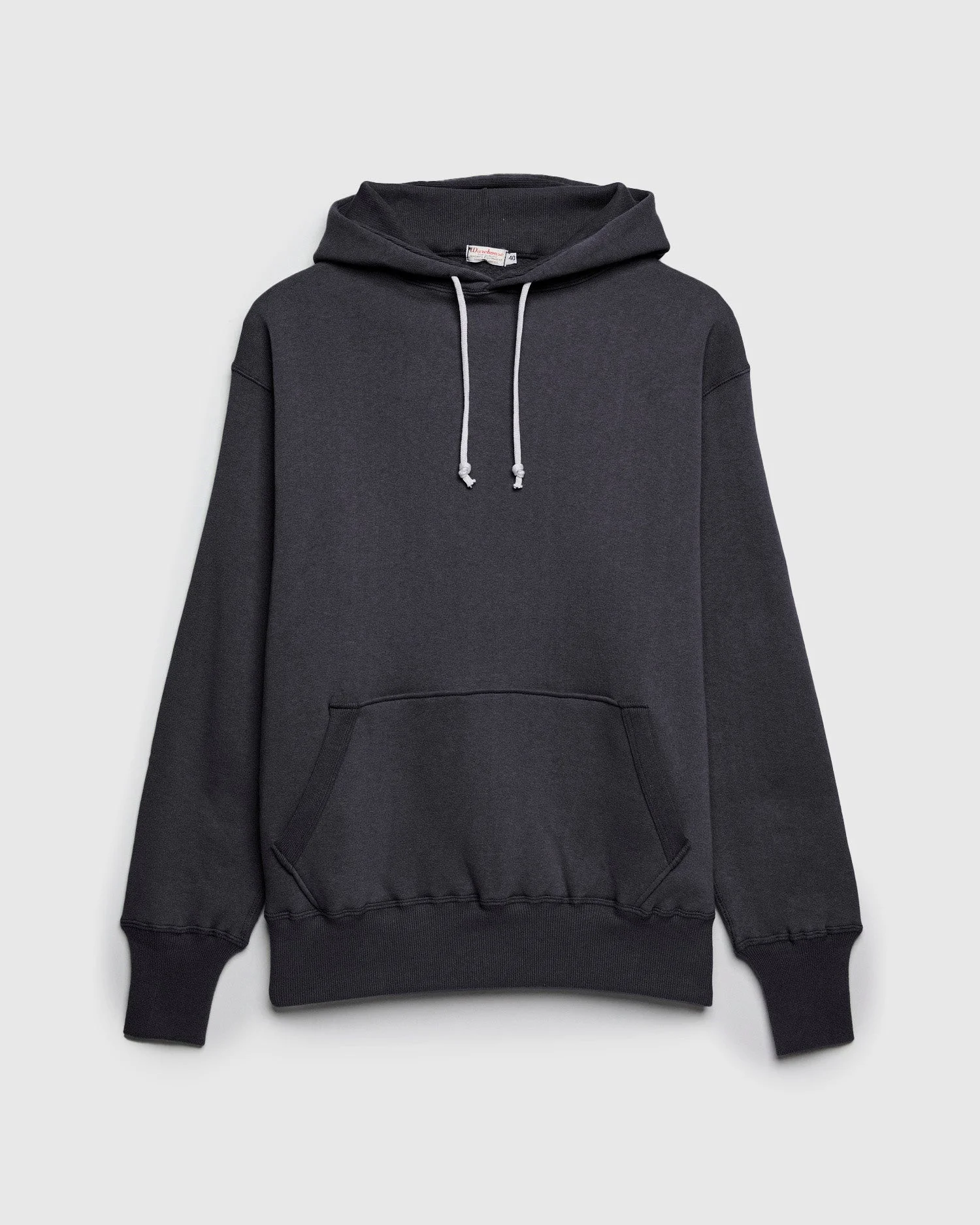 450 Loopwheel Hoodie in Ink Black - 1