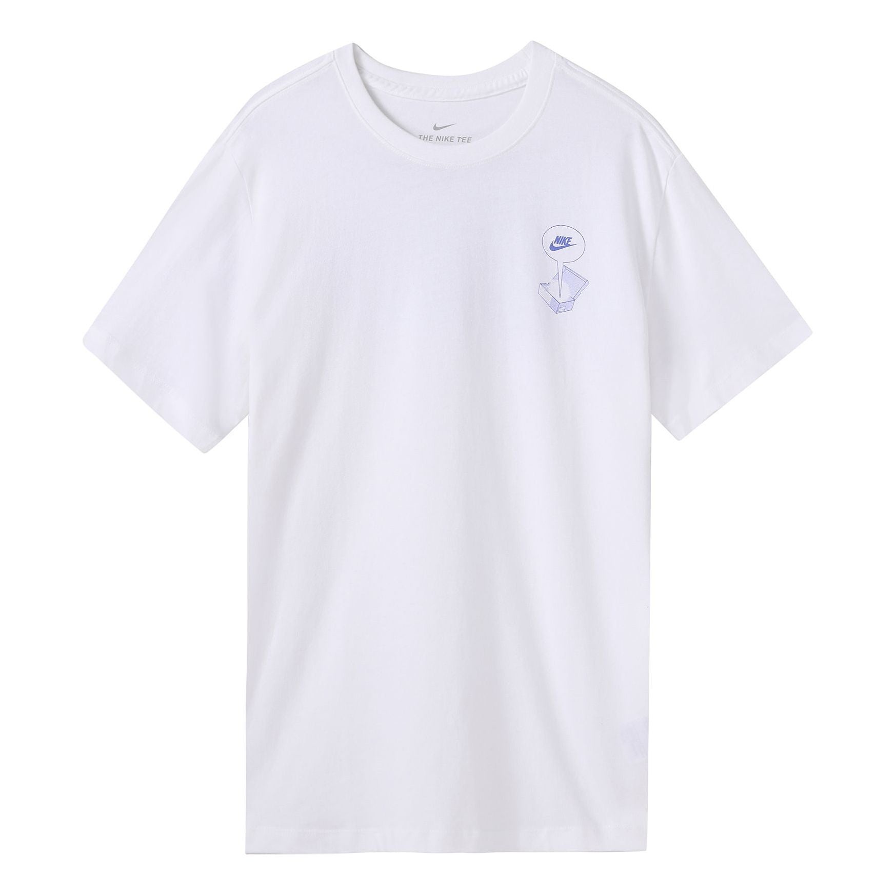 Nike AS Men's Nike Sportswear Tee Printed Short Sleeve TEE White CT6869-100 - 1