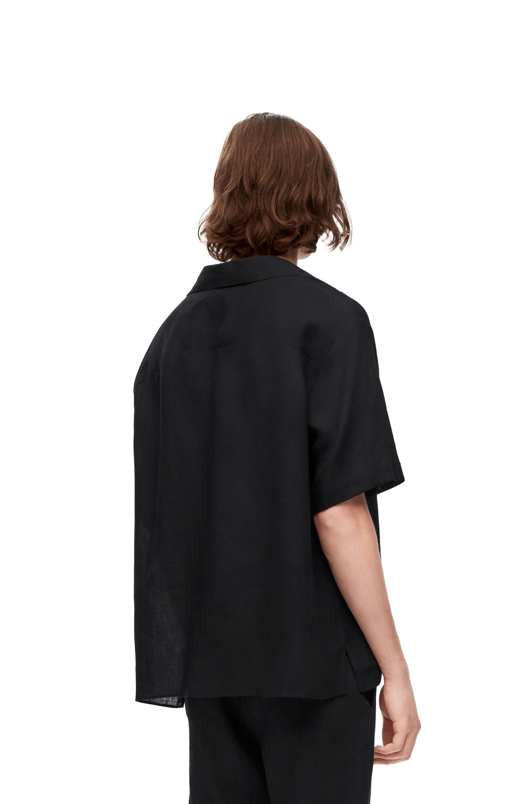 Bowling shirt in linen - 4