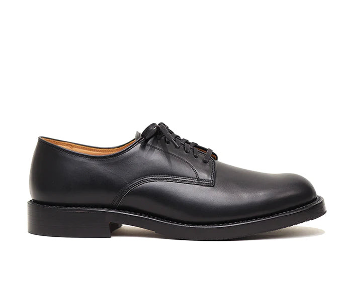 LK-029 USN Low Quarter Shoes French Calf Black - 3
