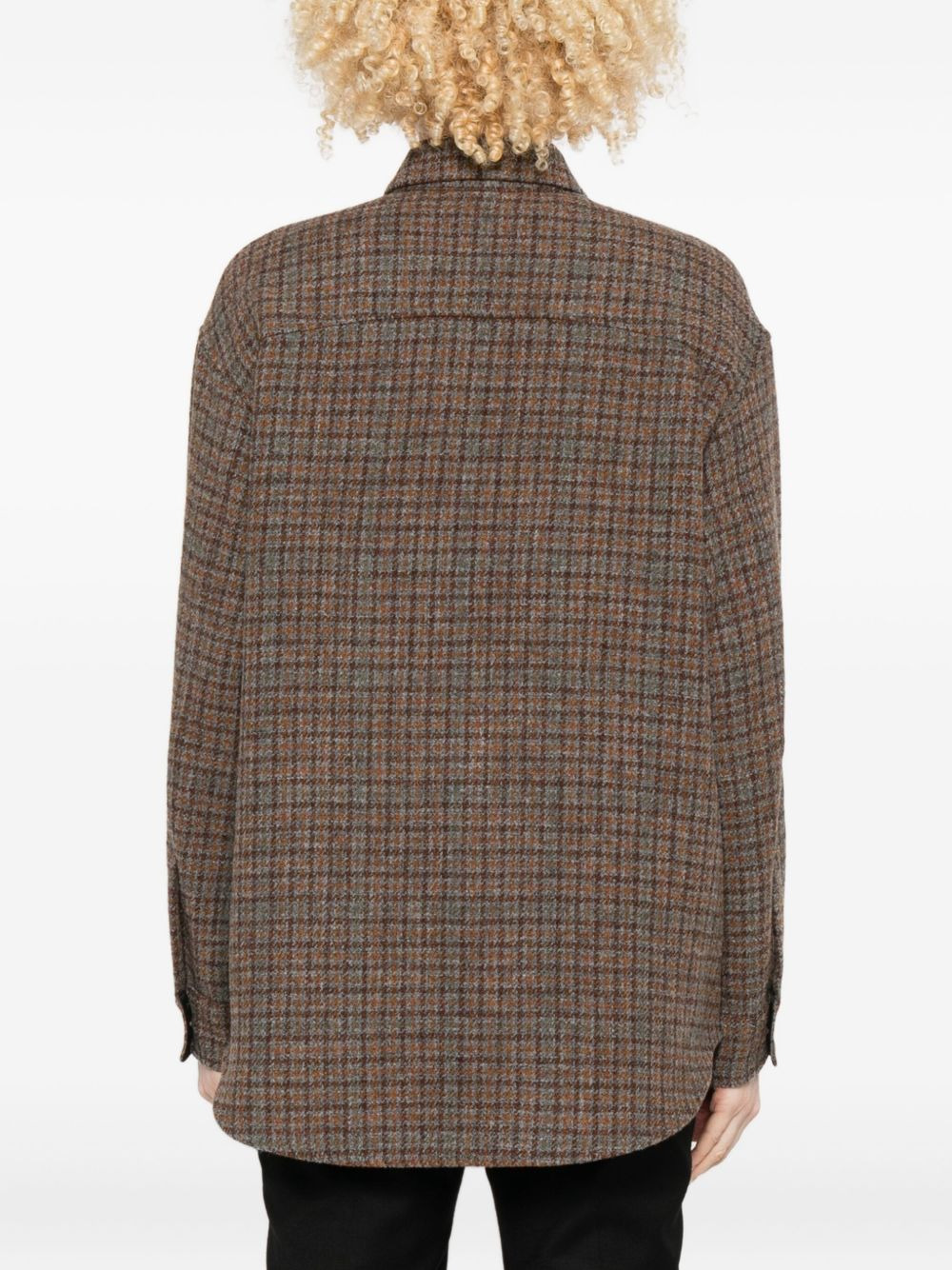checked shirt - 4