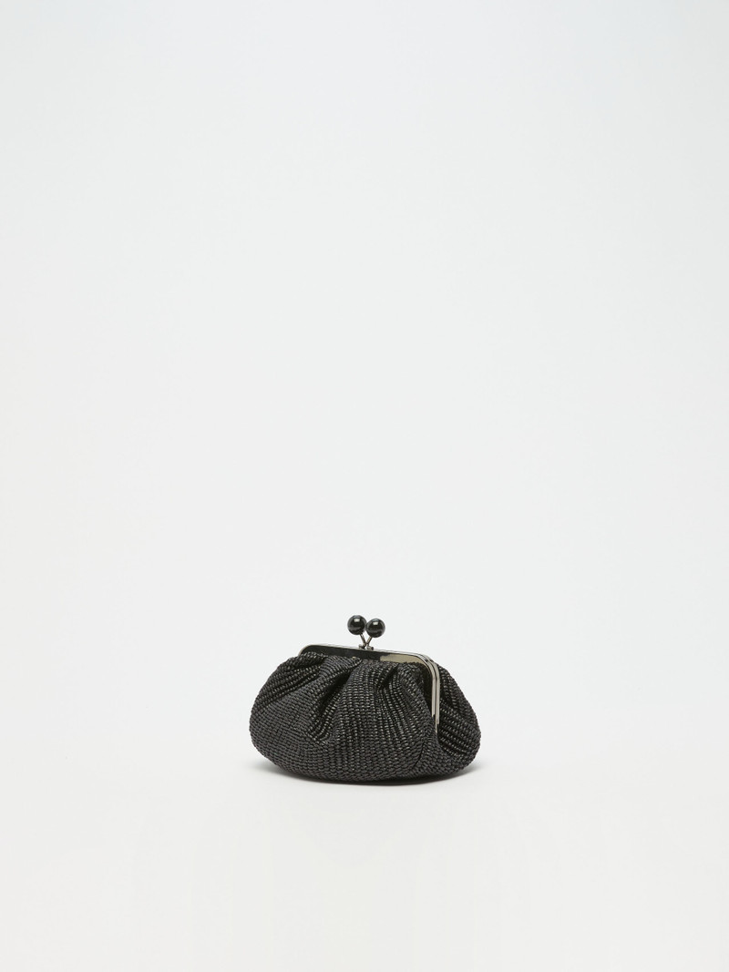 Max Mara BARD Small raffia Pasticcino Bag outlook