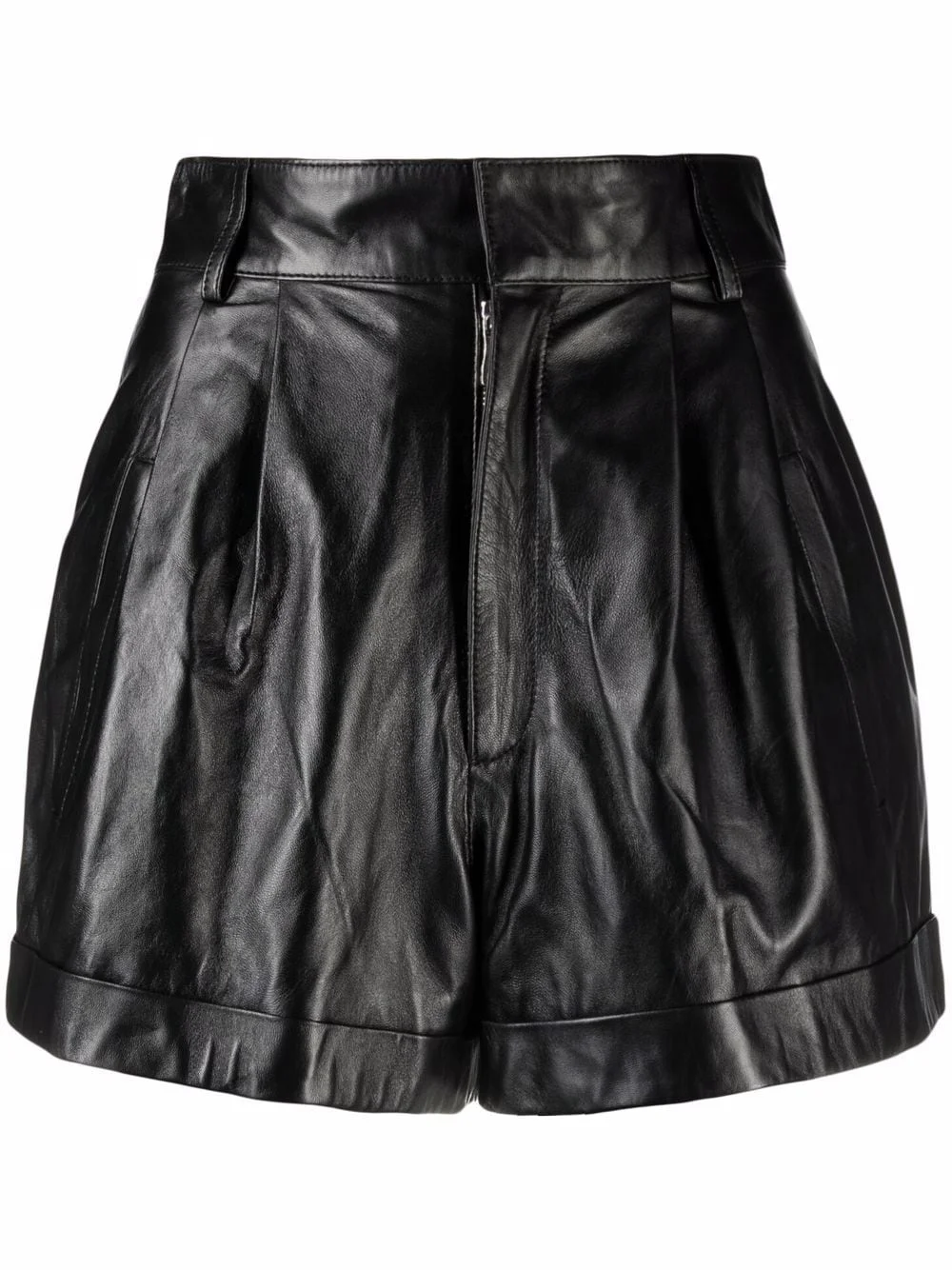 Jett leather shorts - 1