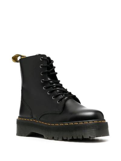 Dr. Martens chunky lace-up leather boots outlook