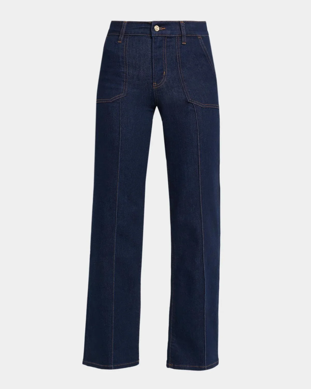 Le Slim Palazzo Pintuck Wide-Leg Pants - 1