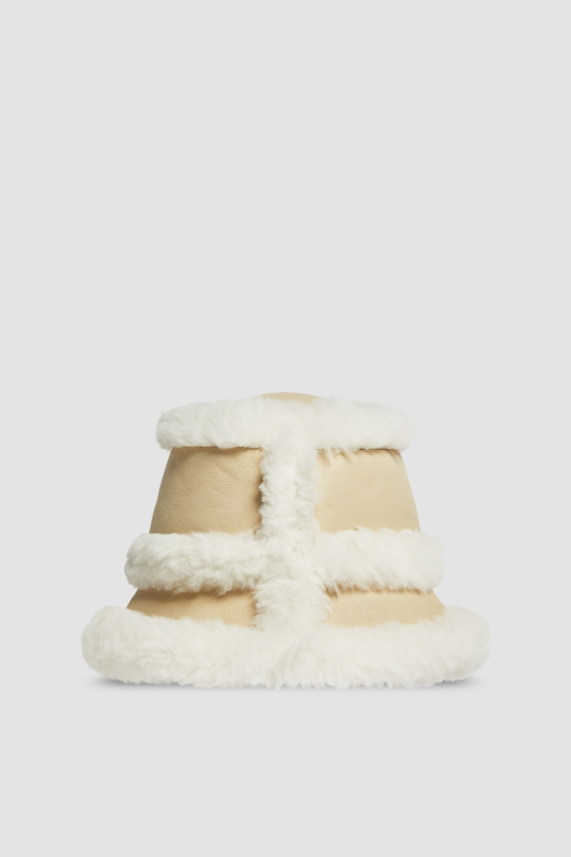 Reversible Shearling Bucket Hat - 4