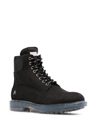 PHILIPP PLEIN The Hunter lace-up ankle boots outlook