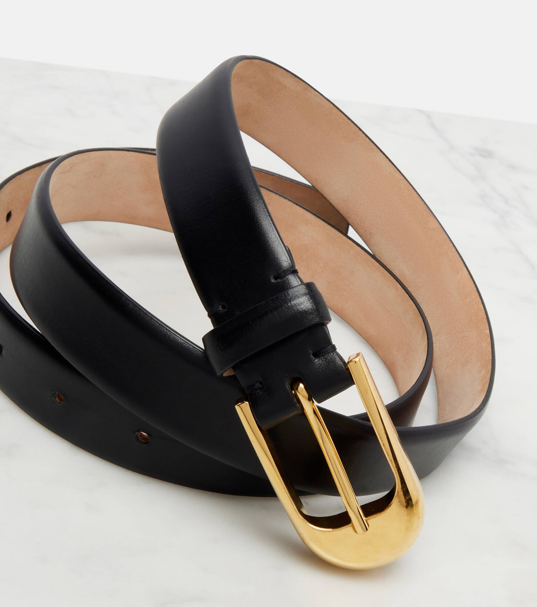 Dome 25mm leather belt - 3