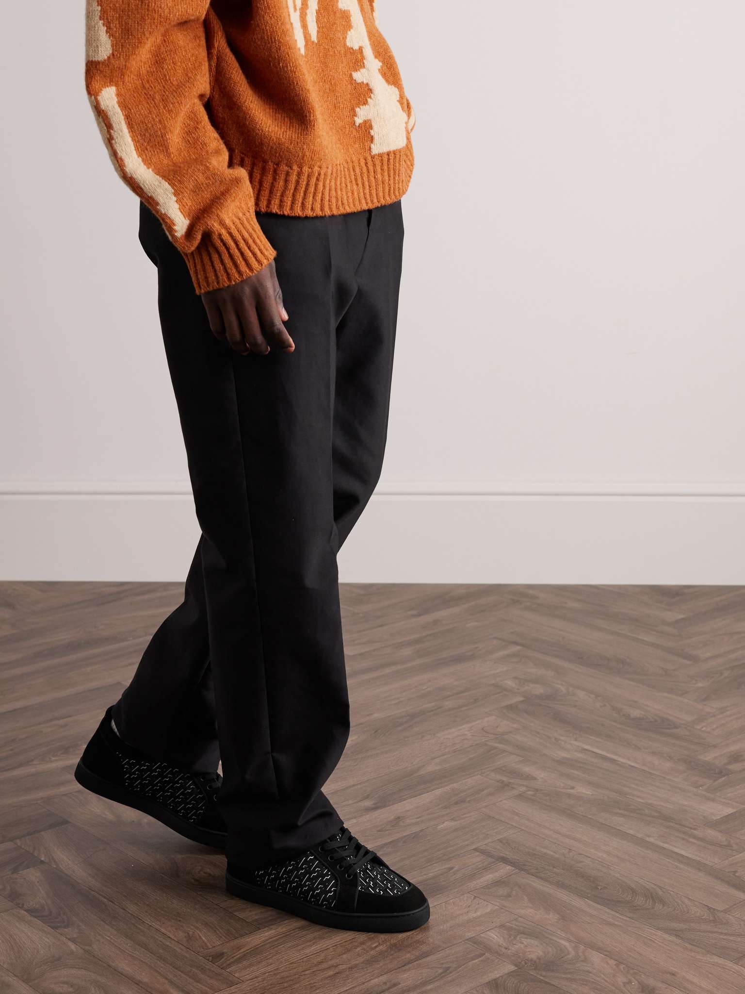 Rantulow Rubber-Trimmed Mesh and Suede Sneakers - 2