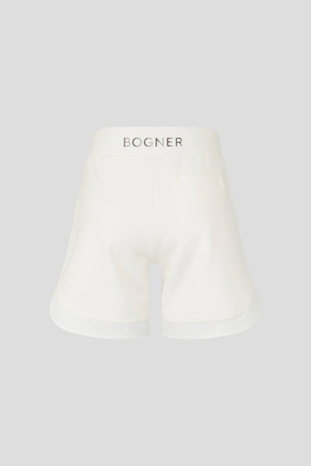 ALEXIA SWEAT SHORTS IN OFF-WHITE - 6