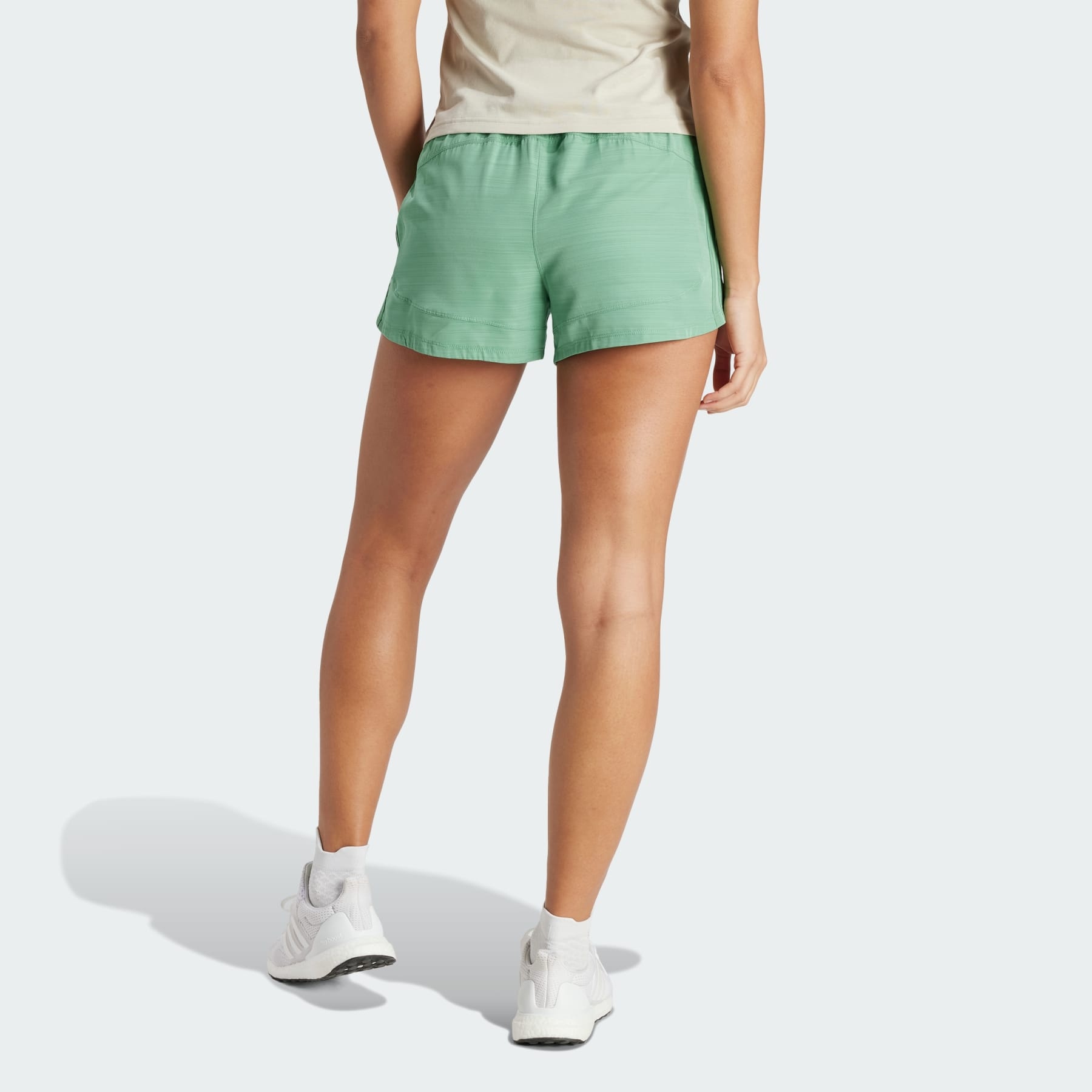 Pacer Training 3-Stripes Woven High-Rise Shorts - 3
