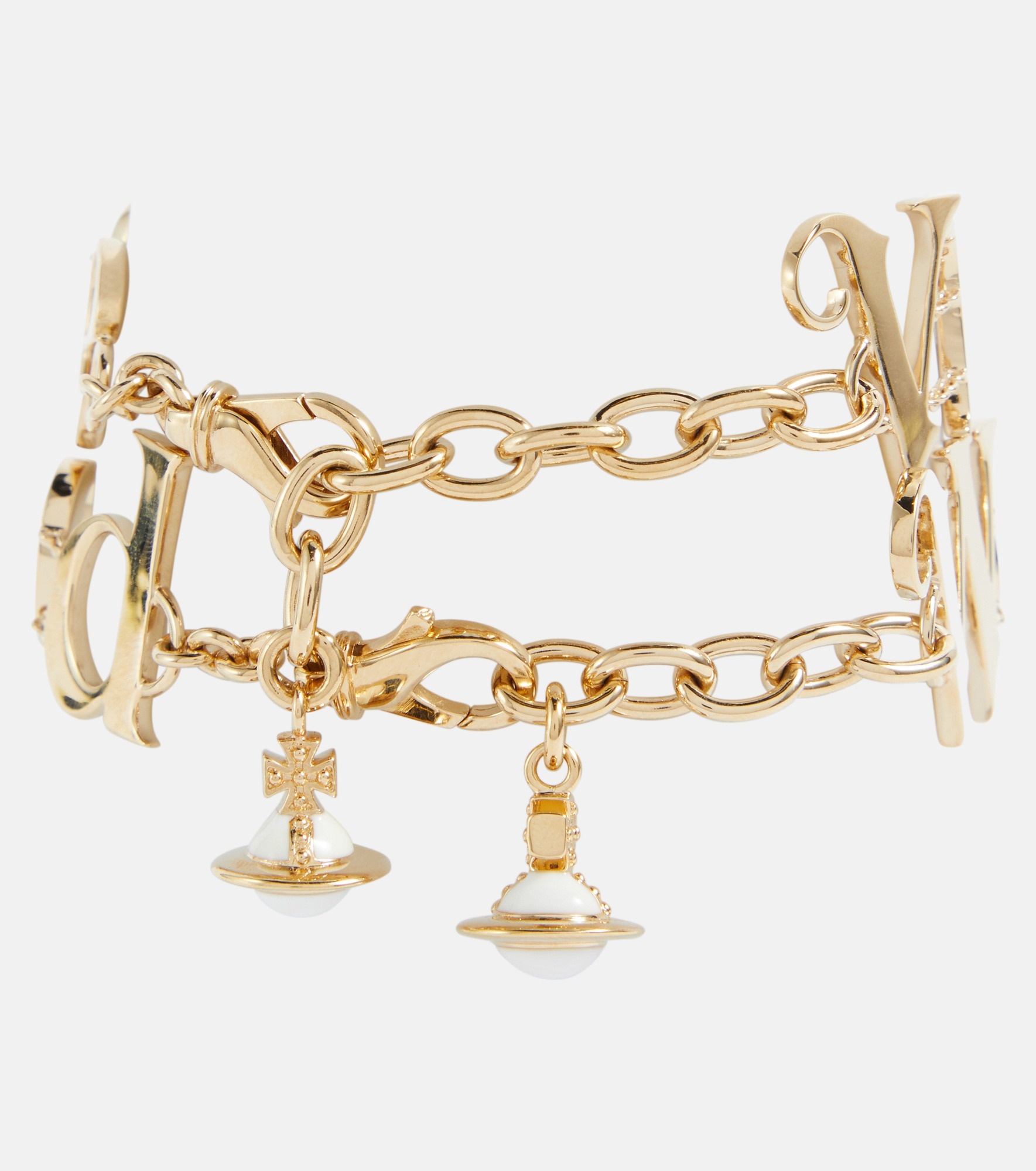 【Vivienne Westwood】 Raimunda twin bracelet Vivienne Westwood Raimunda twin bracelet | REVERSIBLE