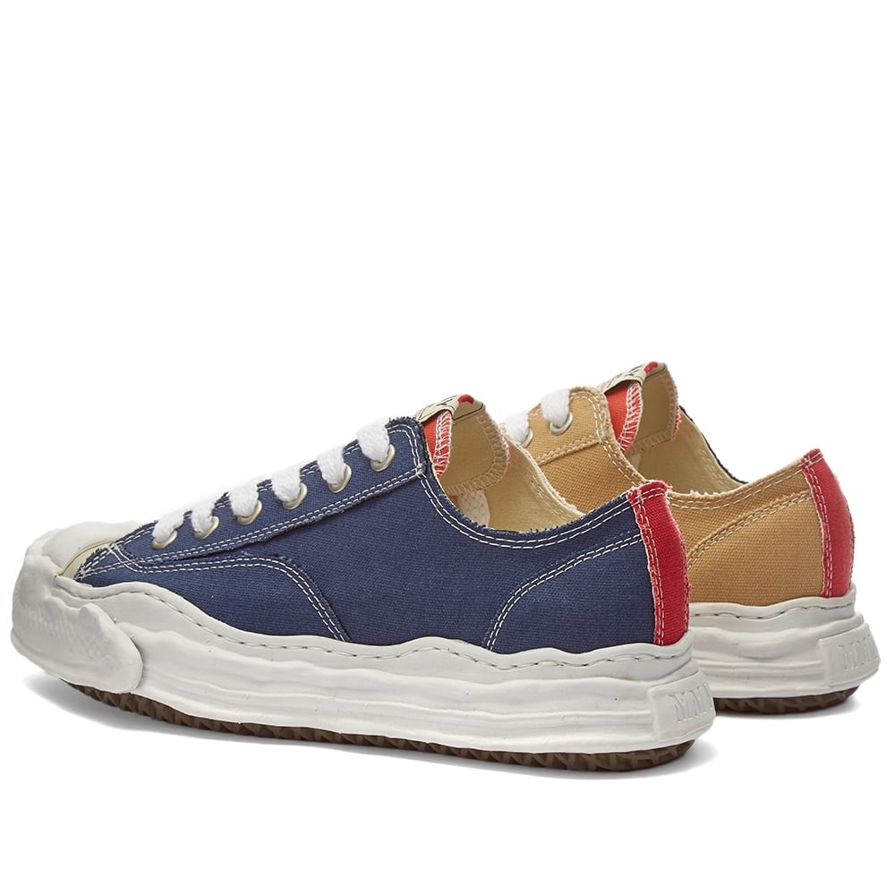 Maison MIHARA YASUHIRO Original Sole Toe Cap Lowcut Sneaker - 3