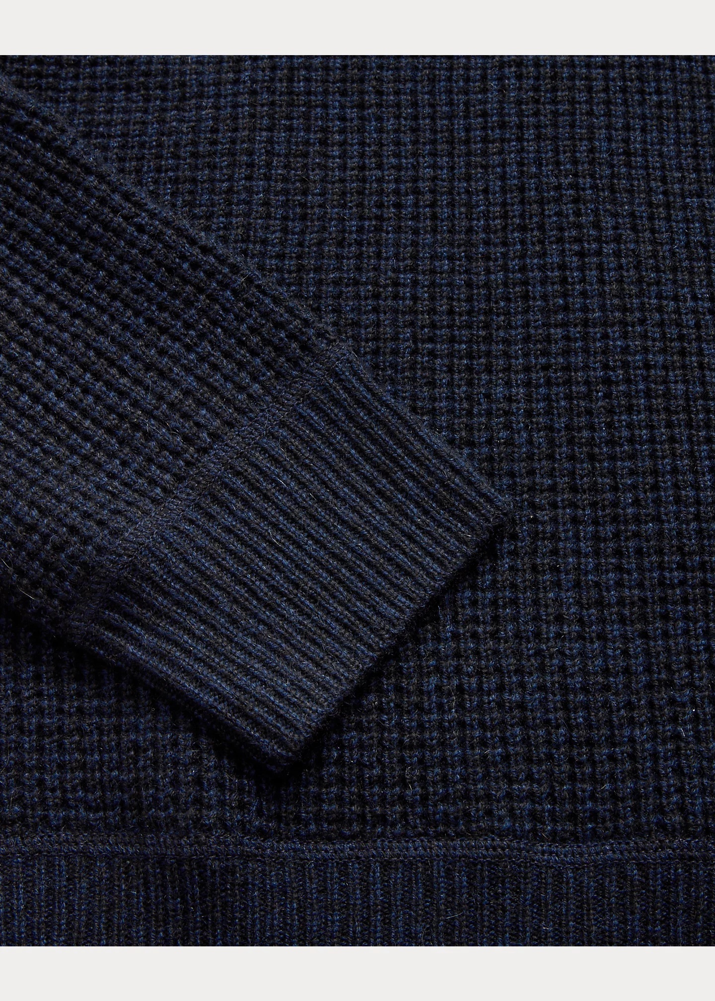 Waffle-Knit Cashmere Sweater - 4