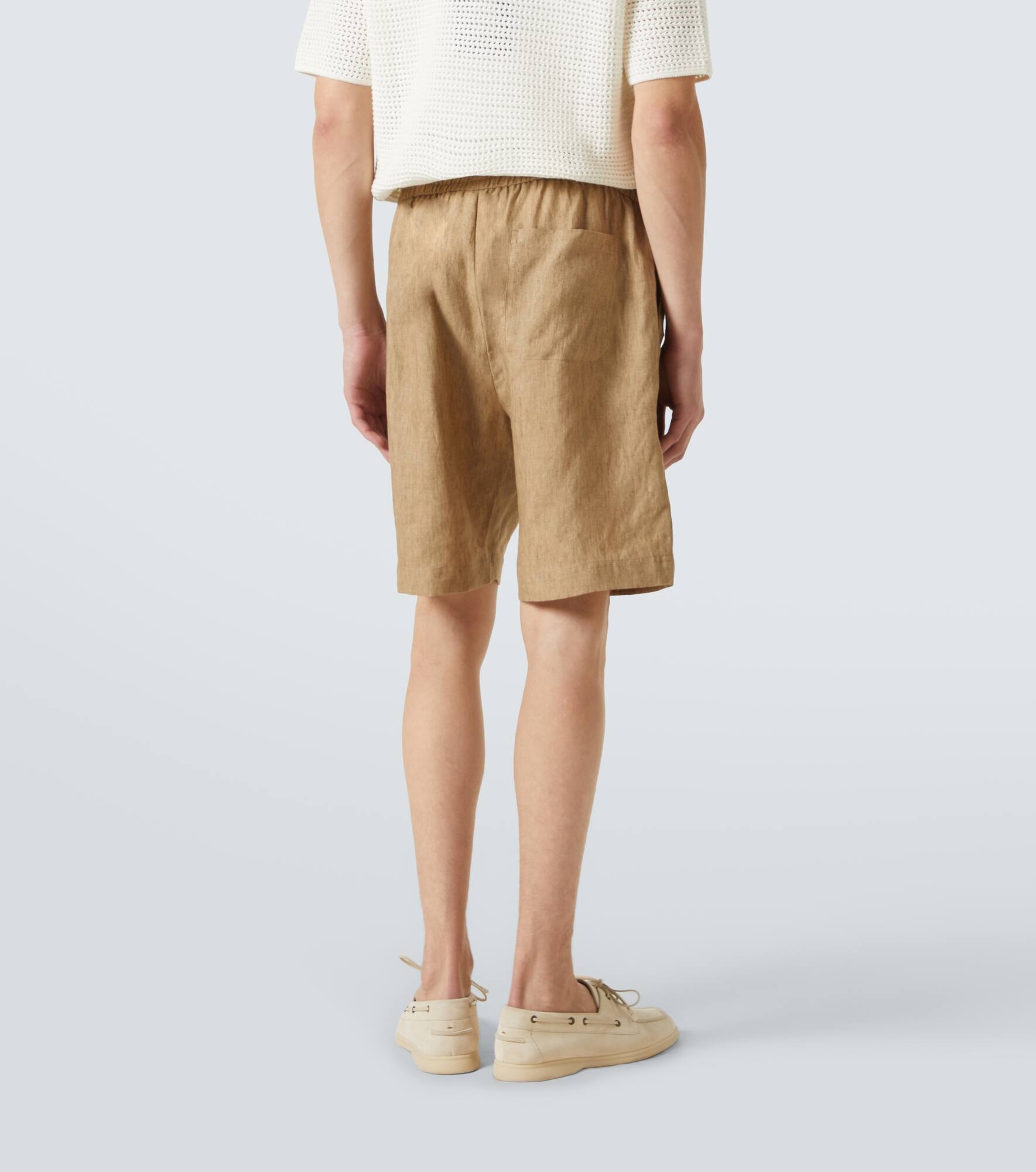 Linen shorts - 4