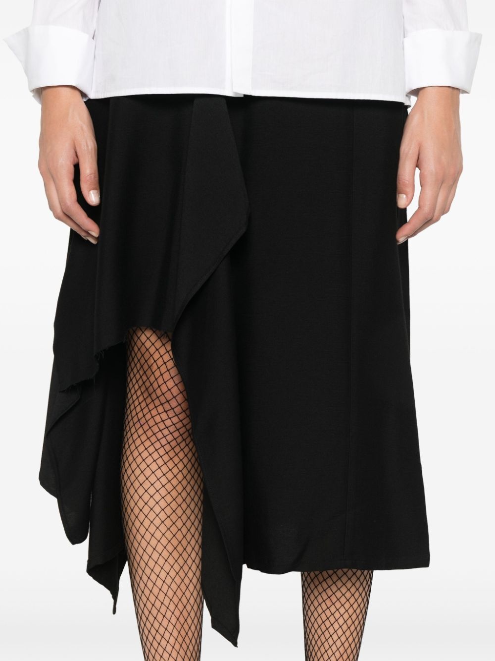 draped skirt - 5