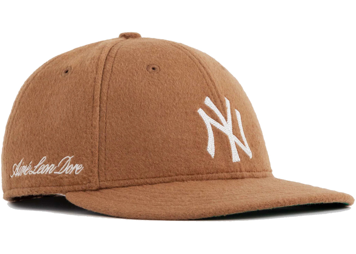 Aime Leon Dore x New Era Moleskin Yankees Hat Tan - 2