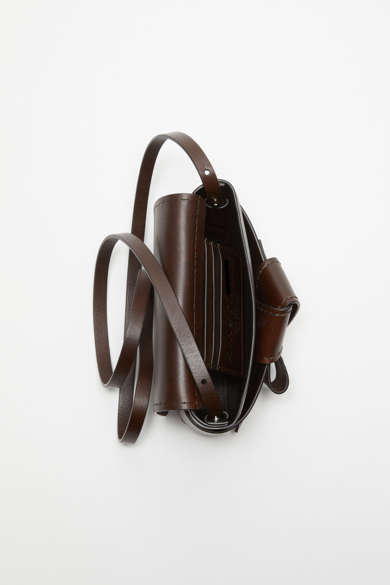 Musubi mini crossbody bag - Dark brown 4