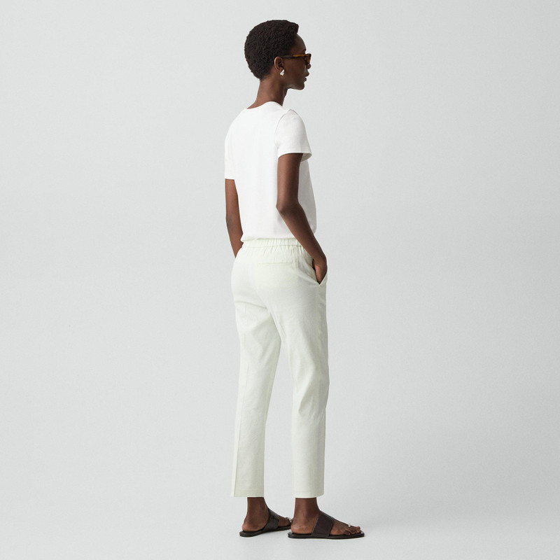 Theory Treeca Pull-On Pant in Good Linen outlook