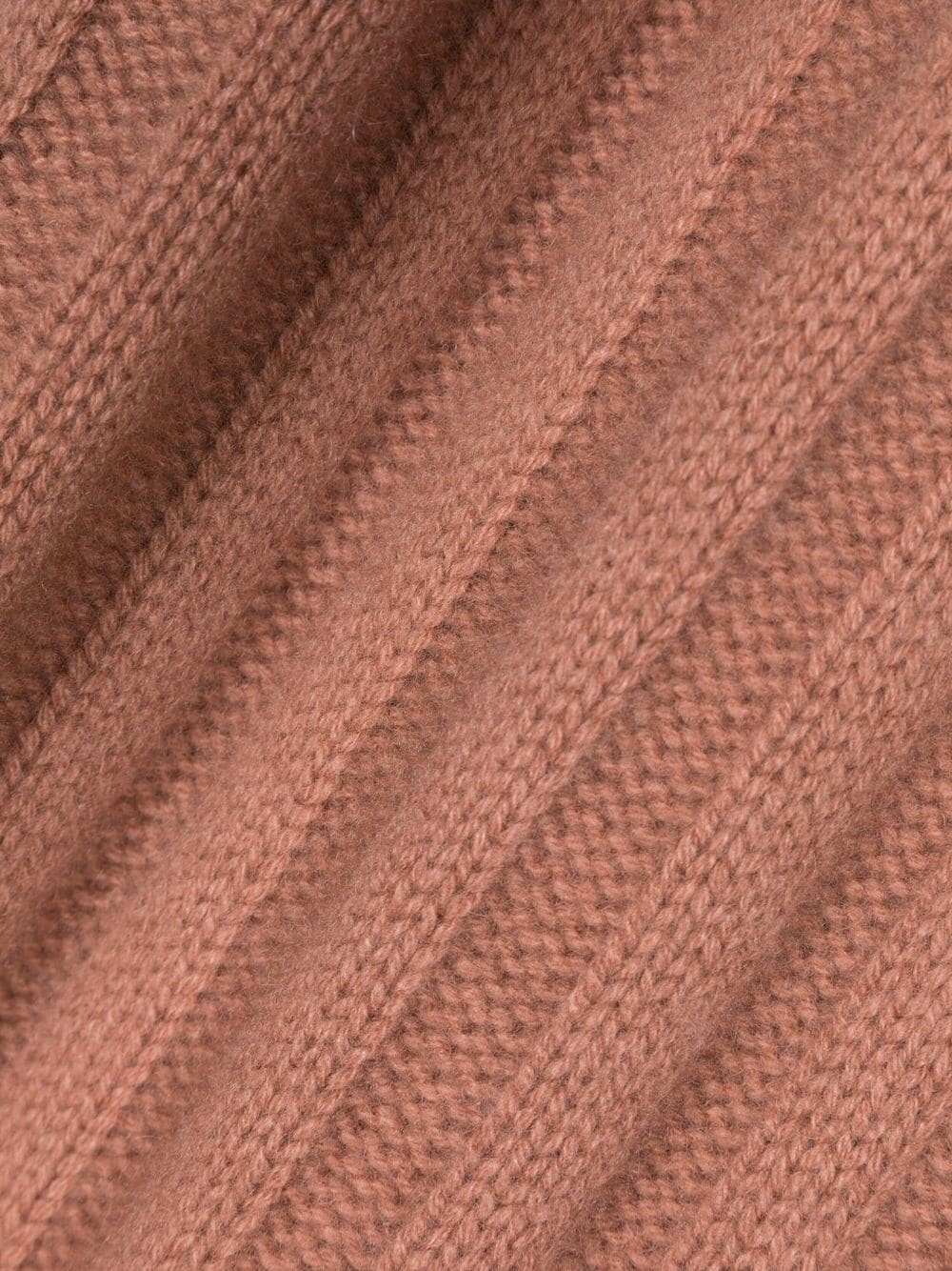 rib-knit cashmere scarf - 3