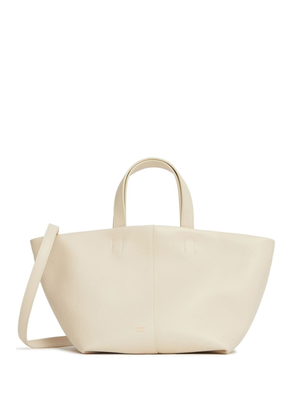 Tulipano leather tote bag - 1