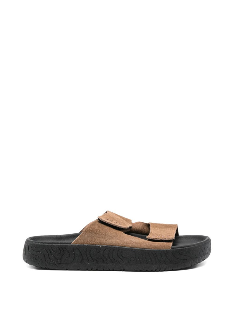 Etna suede strap sandals 1