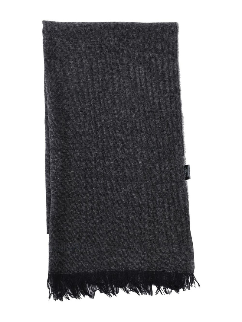 CORNELIANI mélange-effect scarf outlook