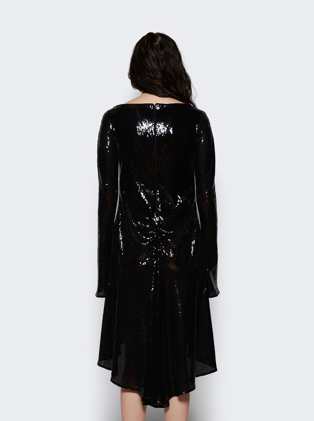 Ellipse Glitter Dress Black - 5